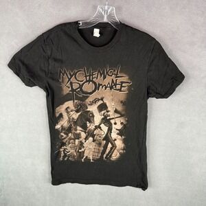 VTG Y2k My Chemical Romance The Black Parade Album T-Shirt M Goth Retro